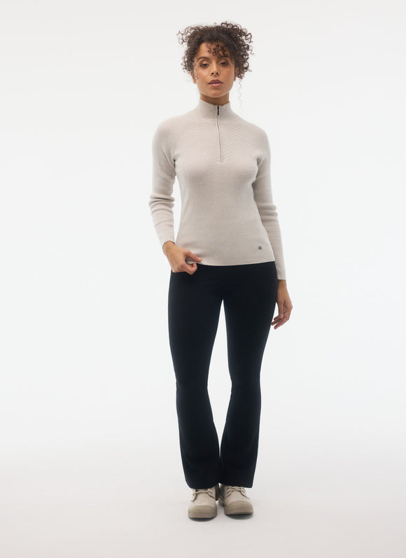 ASTRA 1/2 Zip Fitted Sweater