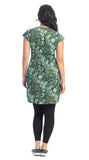 Organic Cotton Dress with Cap Sleeves