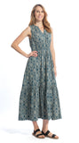 Organic Cotton Sleeveless Long Dress
