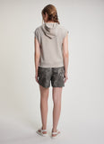 Donna Sleeveless Hoodie