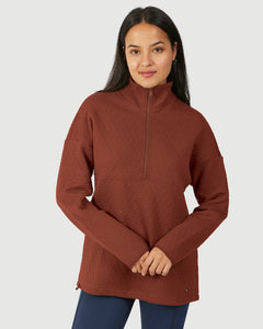 Inga Long Zip Top