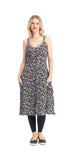 Rayon Crepe Dress with Adjustable Straps