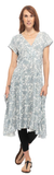 Rayon Ruffle Dress