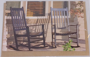 Card - Rocking Chairs on Porch