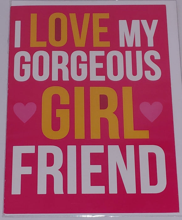 Card - Gorgeous Girlfriend