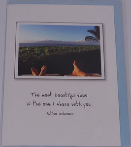 Card - "Our View"