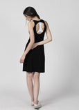 Aqua Dress - Black
