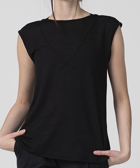 Lavender T-Shirt - Black