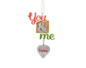 You & Me - Love - Ornament