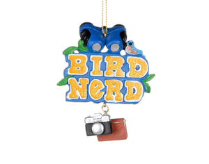 Bird Nerd Ornament