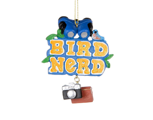 Bird Nerd Ornament