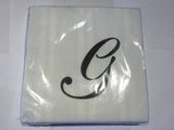 Initial Beverage Napkins