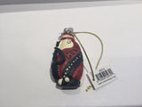 Ornament - Vintage Golf Bag