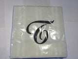Initial Beverage Napkins