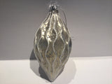 Ornament - Vintage Glass Wavy with Frosted Edges